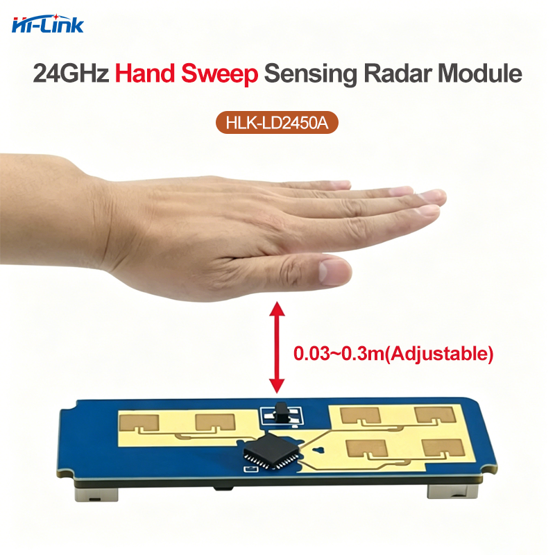 Smart Home With Plc - Hi-Link HLK-LD2450A 24G mmWave Radar Module