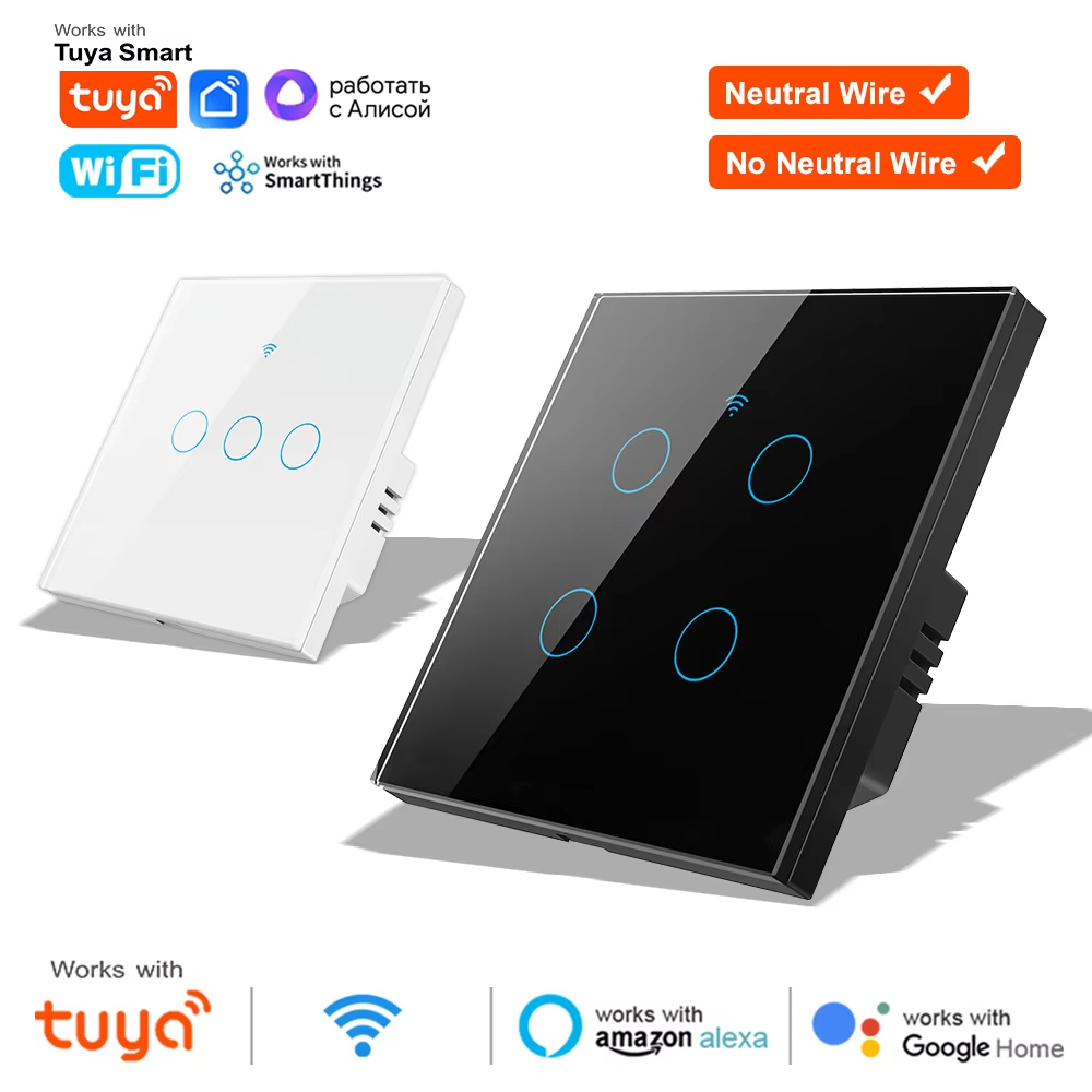Smart Home System - WiFi RF 433mhz Touch Wall Light