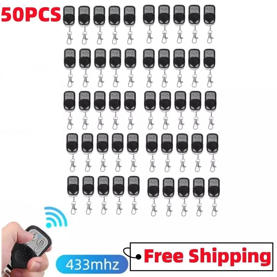 Smart Garage Door Opener - 10/50PCS 433MHZ 433.92MHZ Universal Cloning Duplicator