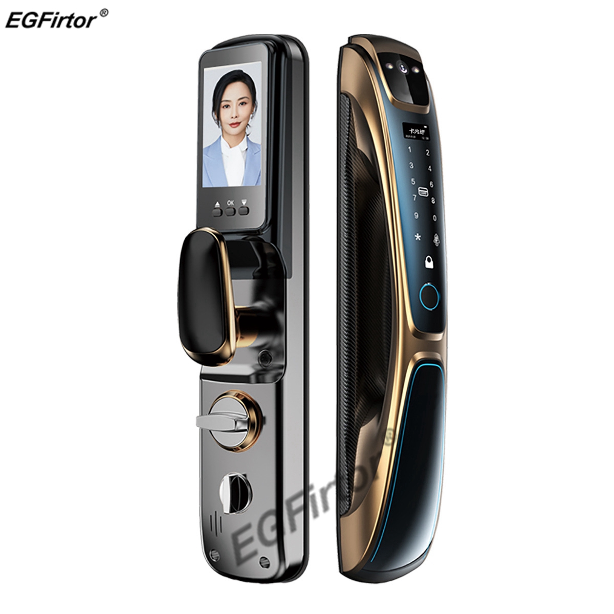 Smart Home Control Panel - EGFirtor Cat Eye Fingerprint Wifi Smart