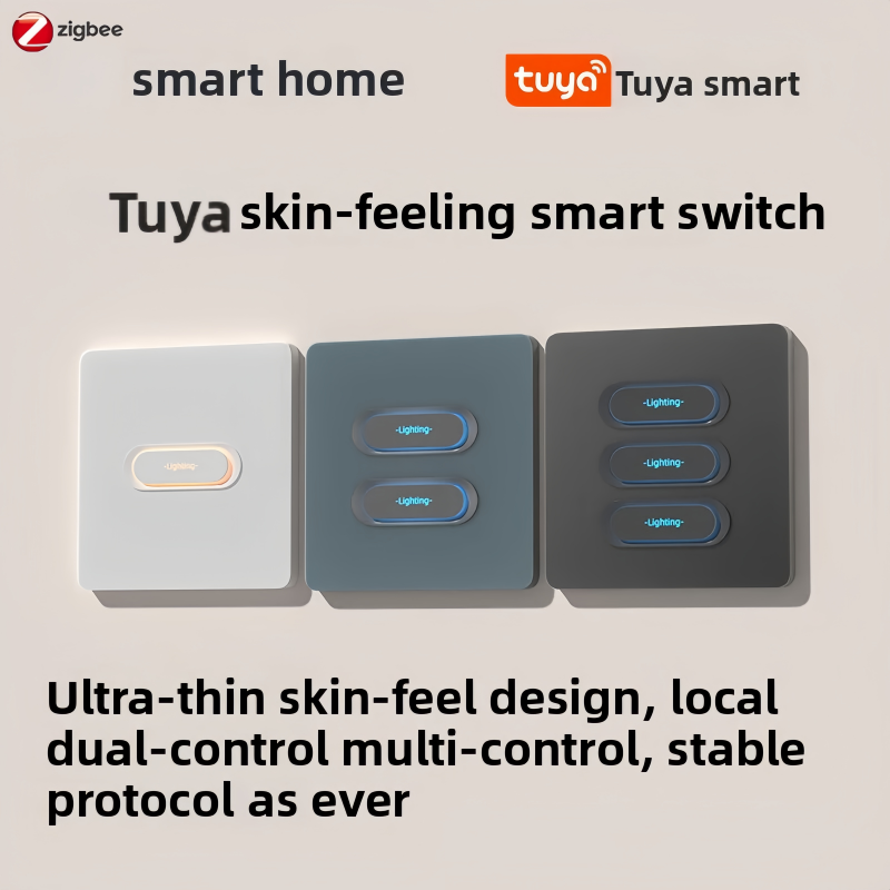 Smart Home System - Tuya Zigbee Intelligent Button Switch Dual