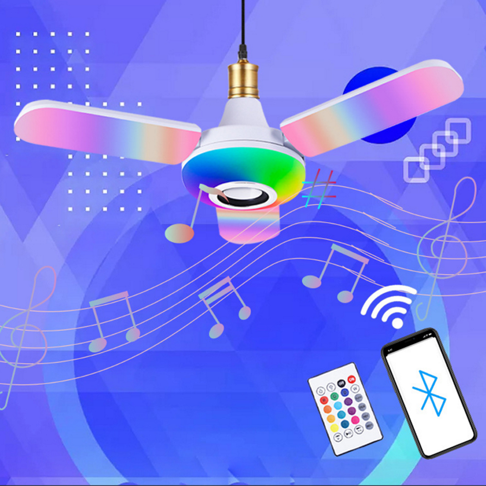 Bluetooth Music Light RGB Four - Voice Control Light Bulb recension och pris