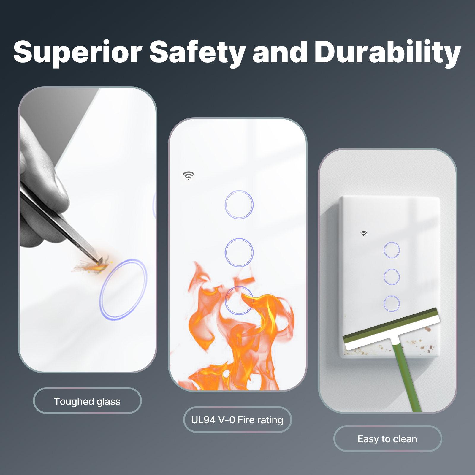 MOES Tuya WiFi Smart Light Swi - Smart Home Web recension och pris