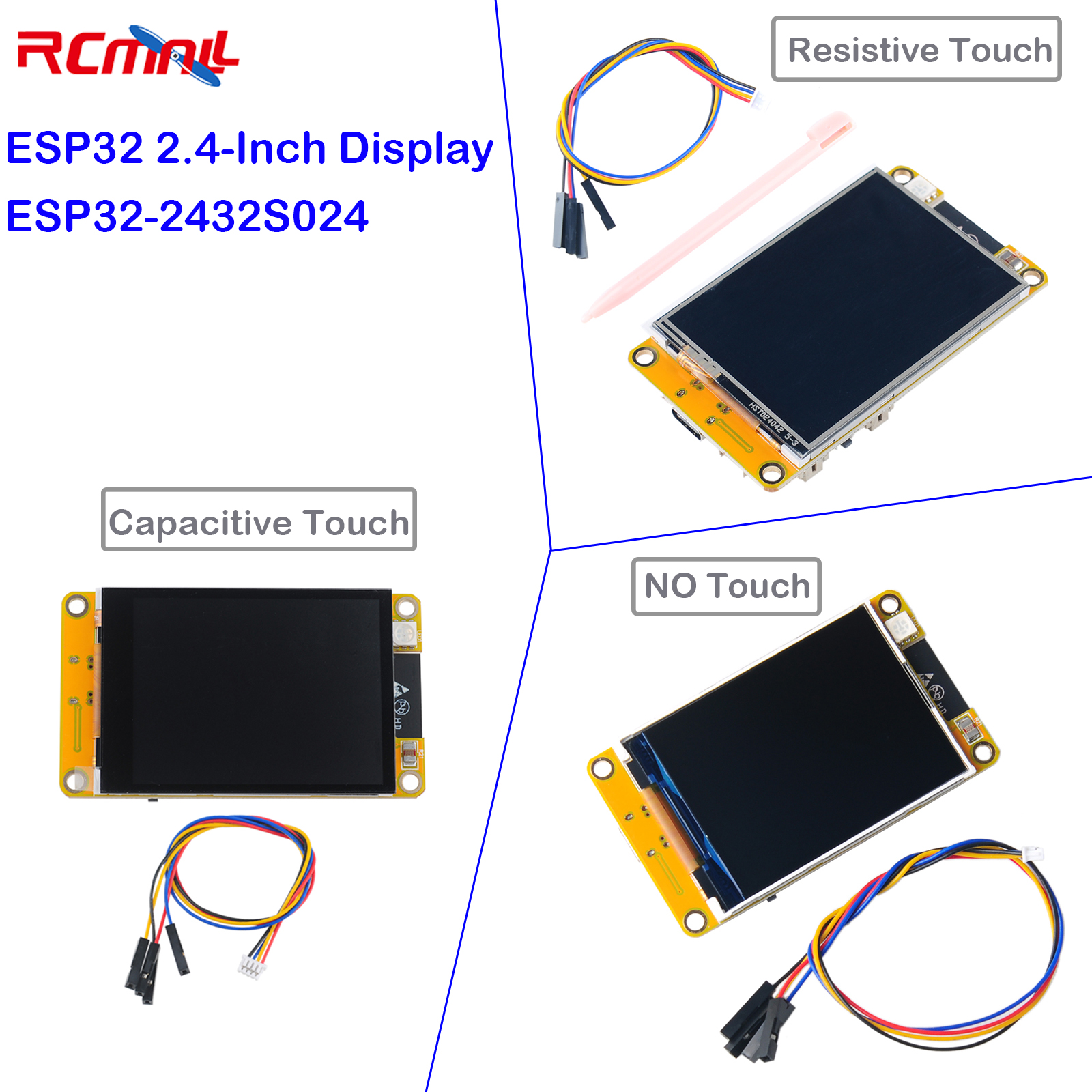 2.4 inch ESP32 Display WiFi+BT - Smart Home Arduino recension och pris