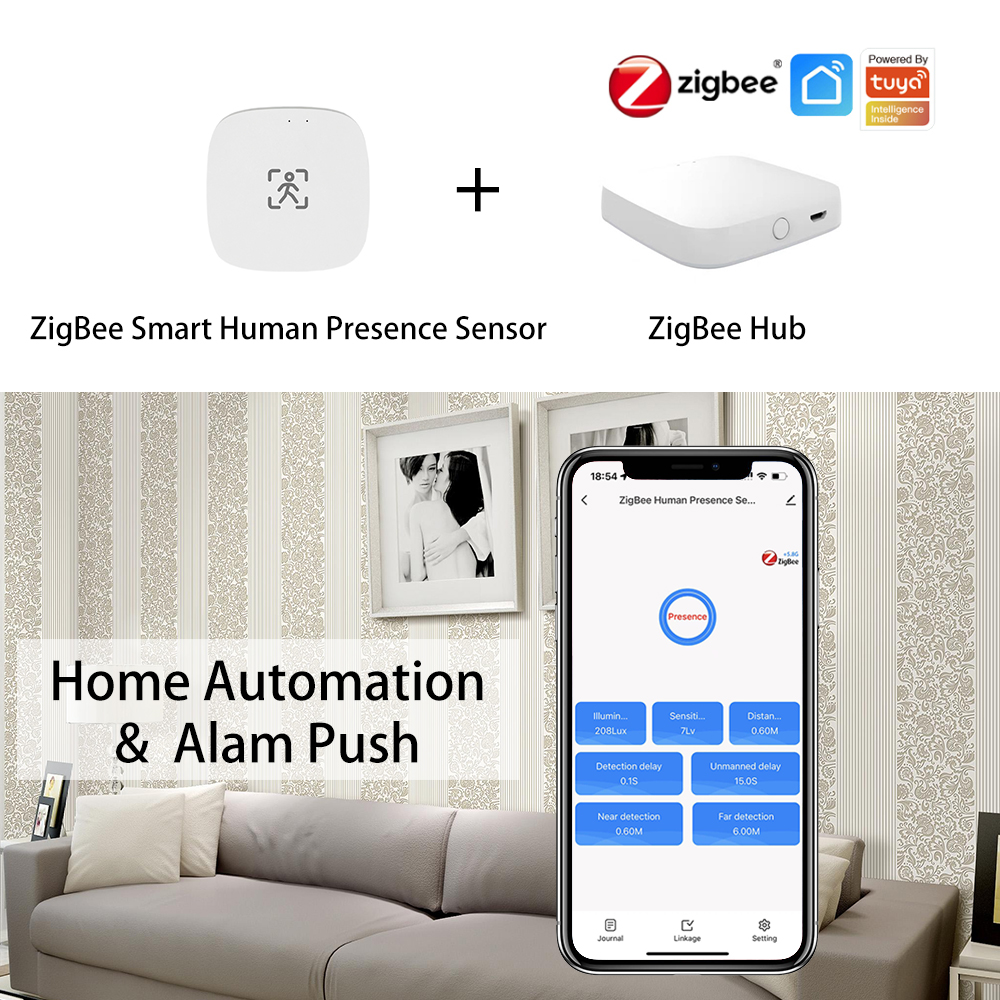 ZigBee Wifi 5.8/24G MmWave Rad - Smart Home Web recension och pris