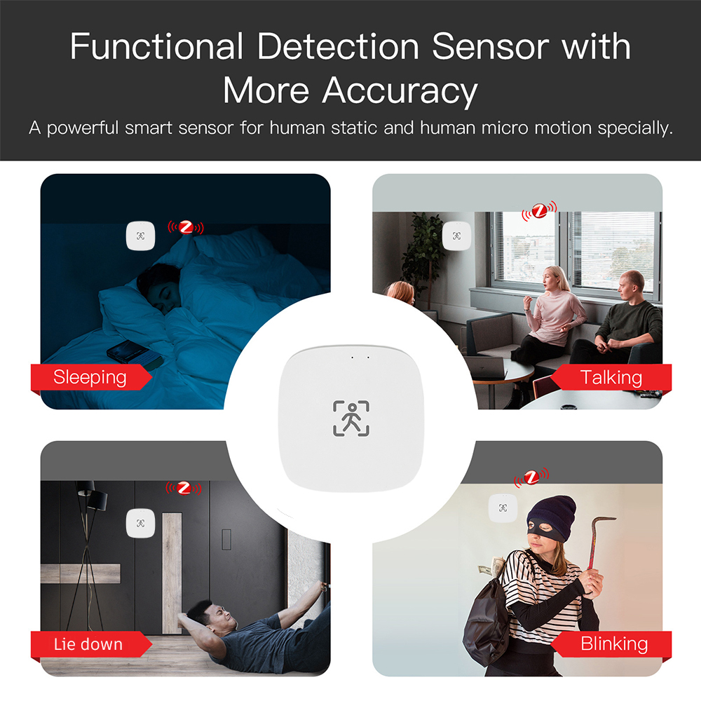 ZigBee Wifi 5.8/24G MmWave Rad - Smart Home Web recension och pris