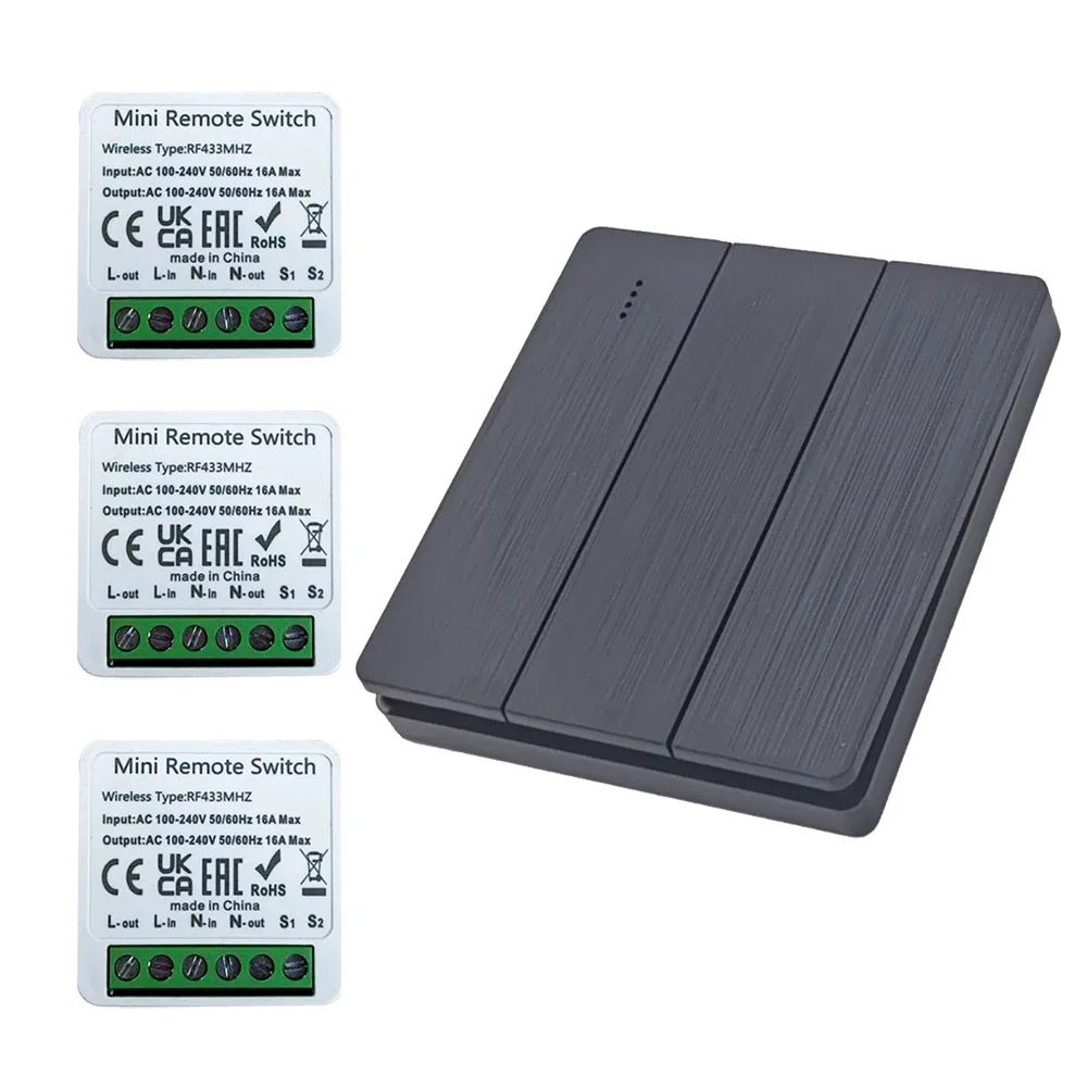 433Mhz RF Wireless Smart Switc - Smart Home Control Panel recension och pris