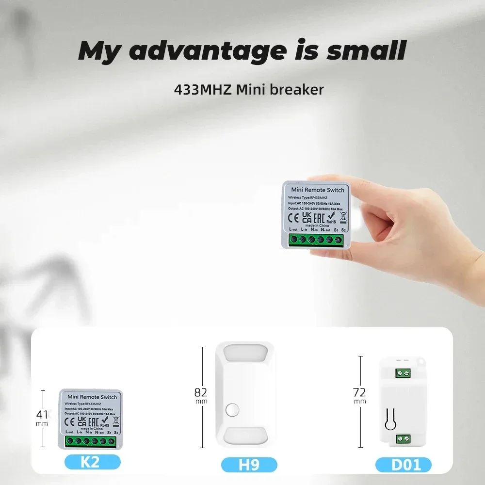 433Mhz RF Wireless Smart Switc - Smart Home Control Panel recension och pris