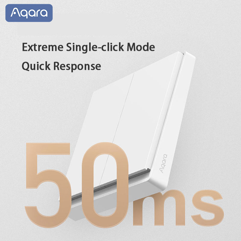 Original Aqara Smart Wall Swit - Smart Home Zestaw recension och pris