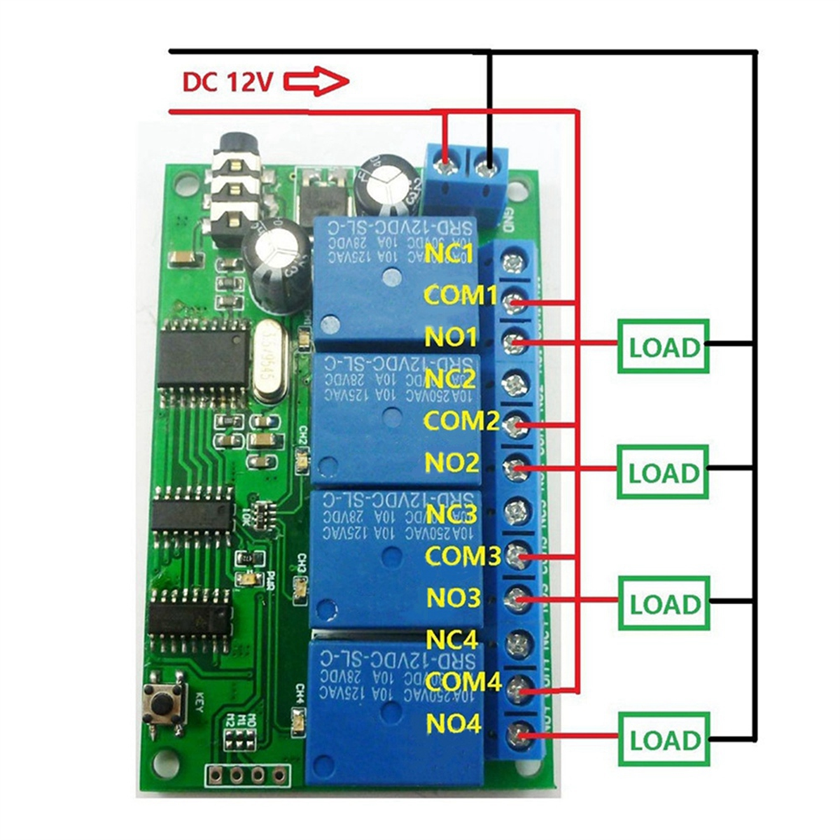 N495R-AD22B04 4 Channel Relay  - Smart Home With Plc recension och pris