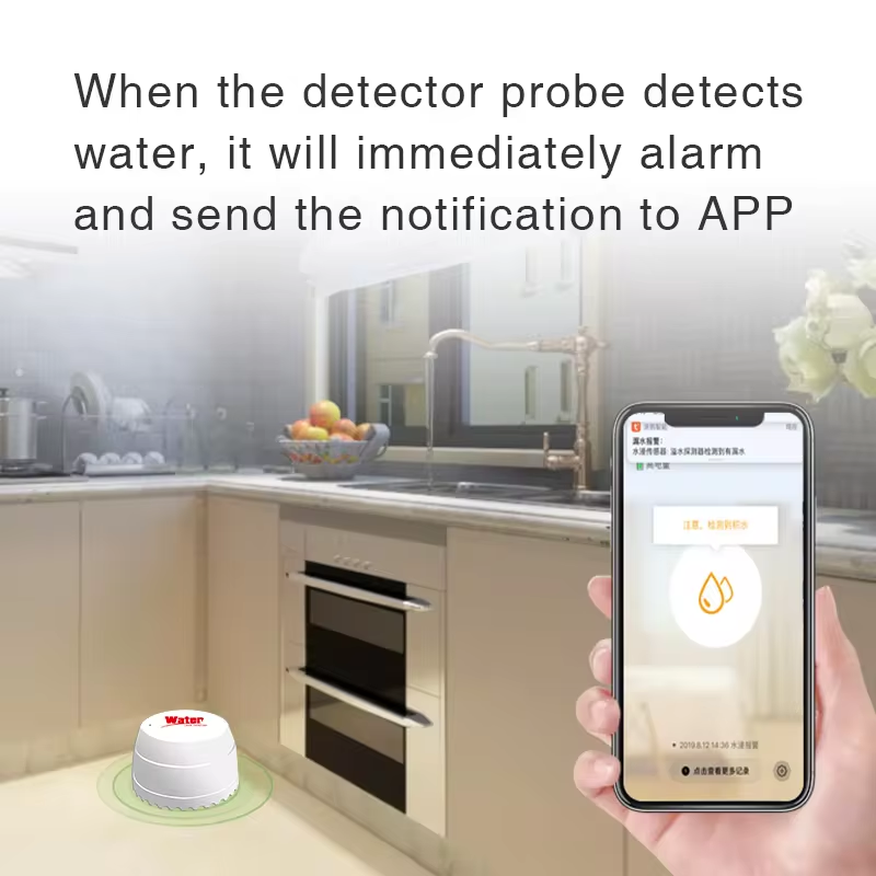 Tuya WiFi Water Leak Detector  - Smart Home Green recension och pris