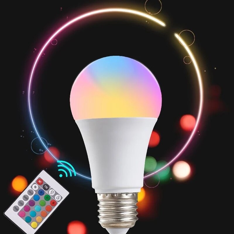 16 Colors RGB Bulb LED Multico - Voice Control Light Bulb recension och pris