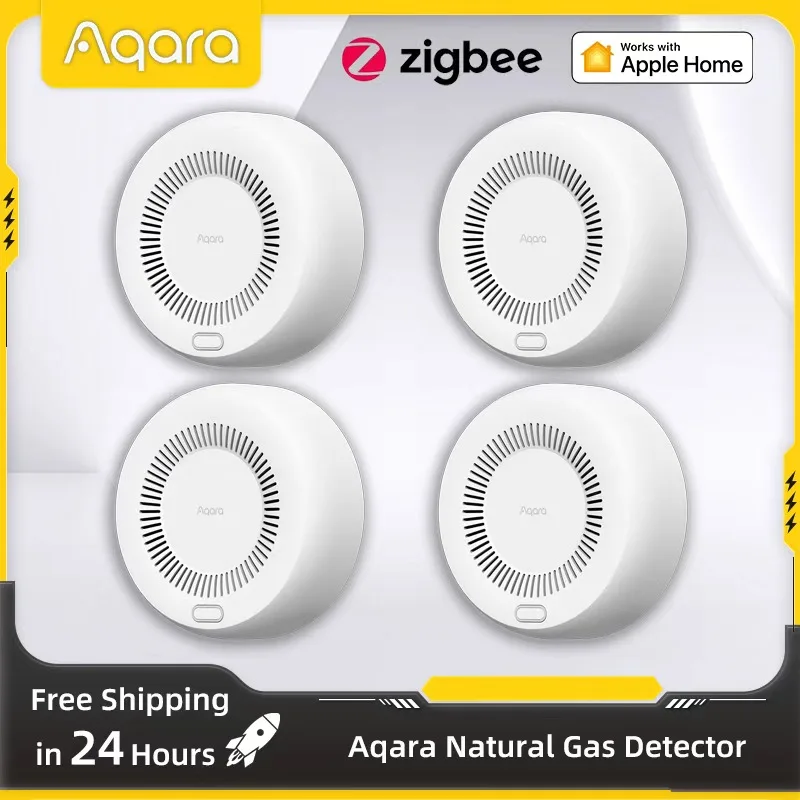 Aqara Natural Gas Detector Sma - Smart Home Zestaw recension och pris