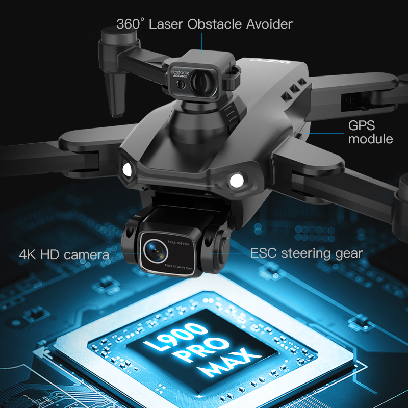 L900 Pro SE MAX GPS Drone 4K P - Smart Home Camera recension och pris