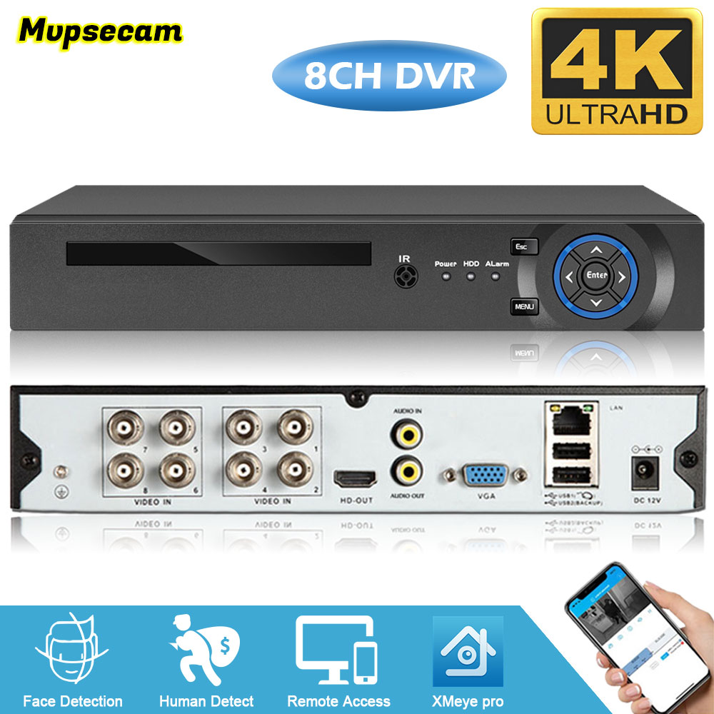 Xmeye 4K 8MP Security CCTV DVR - Smart Home Microsoft recension och pris