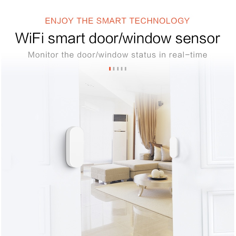 Tuya Smart WiFi Door Sensor Sm - Smart Home Web recension och pris