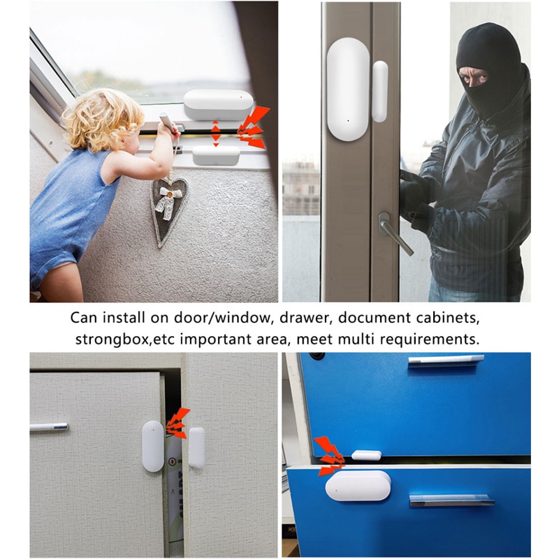 Tuya Smart WiFi Door Sensor Sm - Smart Home Web recension och pris
