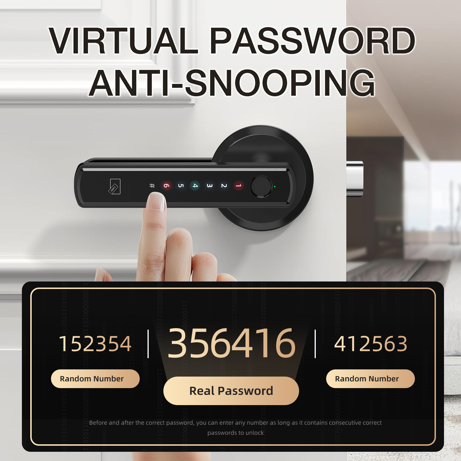 Viladepot Handle Shaped Smart  - Smart Home Lock recension och pris