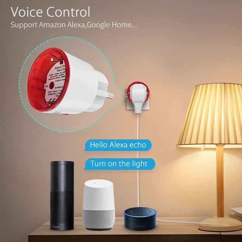Tuya WiFi Smart Plug Socket EU - Smart Home Energy Monitor recension och pris