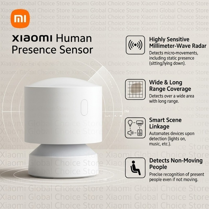 Xiaomi Human Presence Sensor B - Smart Home Zestaw recension och pris