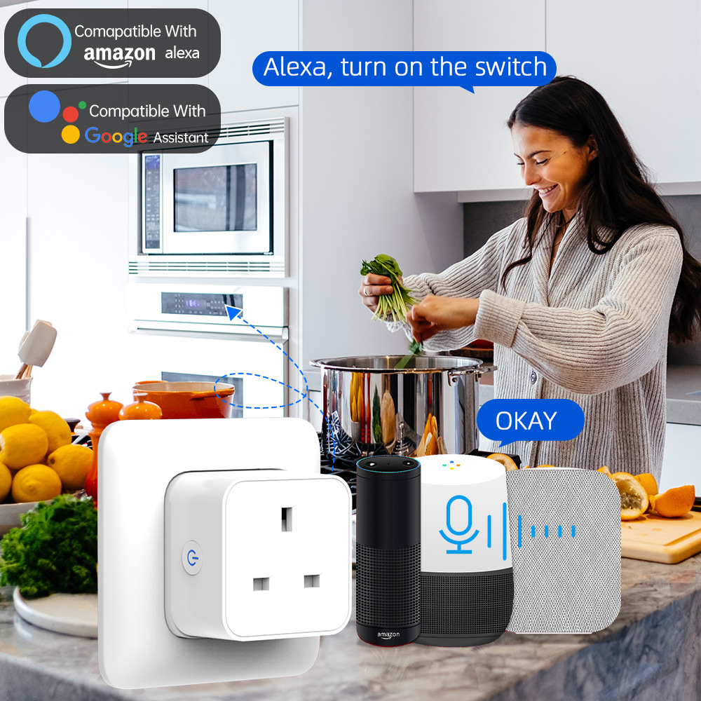 Tuya Smart Socket 16A/20A WiFi - Smart Home Or Smart Home recension och pris