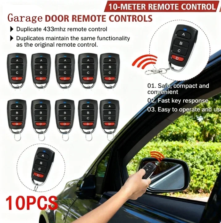 10/5pcs ABCD / Lock Unlock 4Bu - Smart Garage Door Opener recension och pris