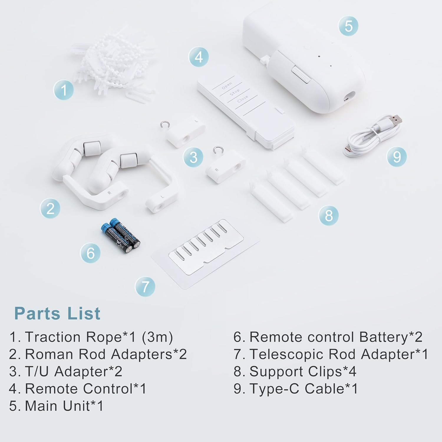 Smart Curtain Motor with Remot - Smart Home Villa recension och pris