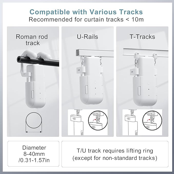 Smart Curtain Motor with Remot - Smart Home Villa recension och pris