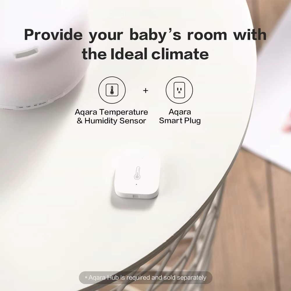 Aqara Temperature Sensor Smart - Smart Home Zestaw recension och pris