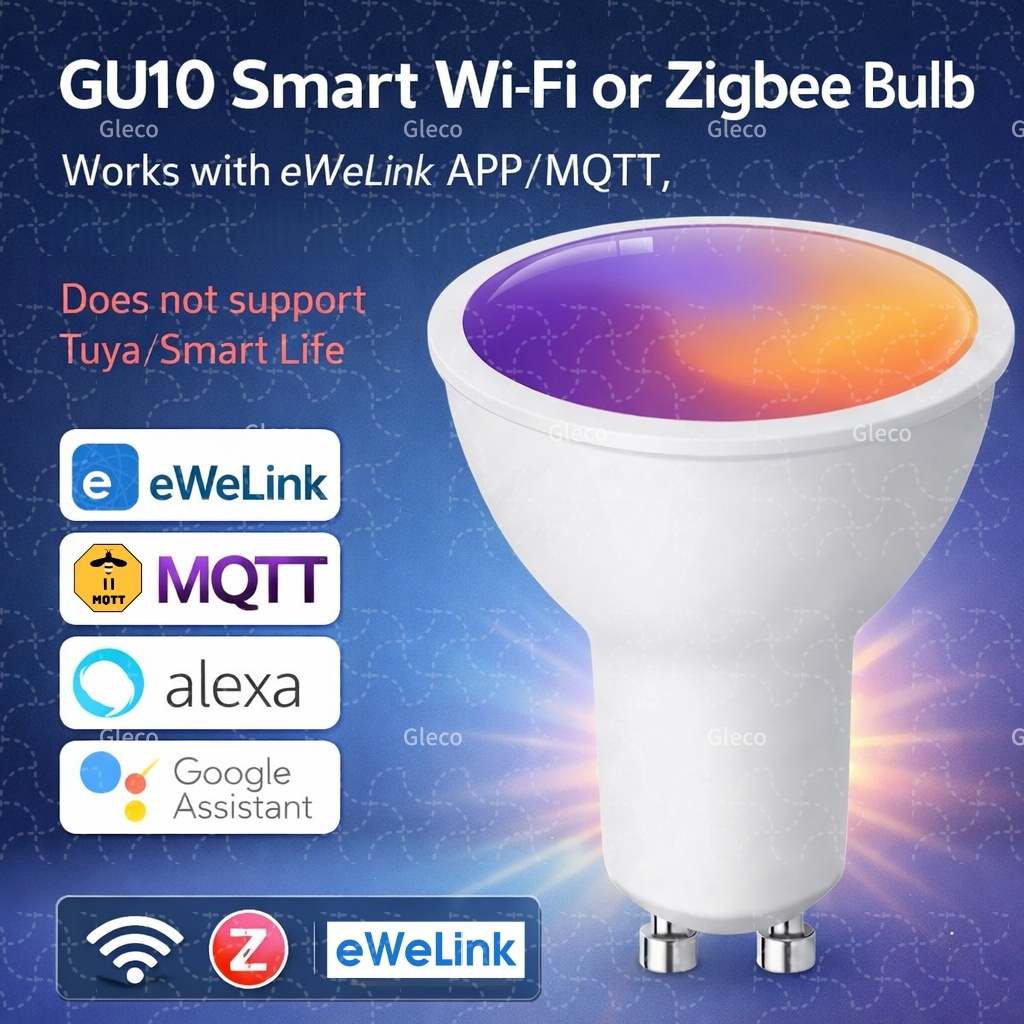Ewelink GU10 Zigbee LED Bulbs  - Smart Home Tablet recension och pris
