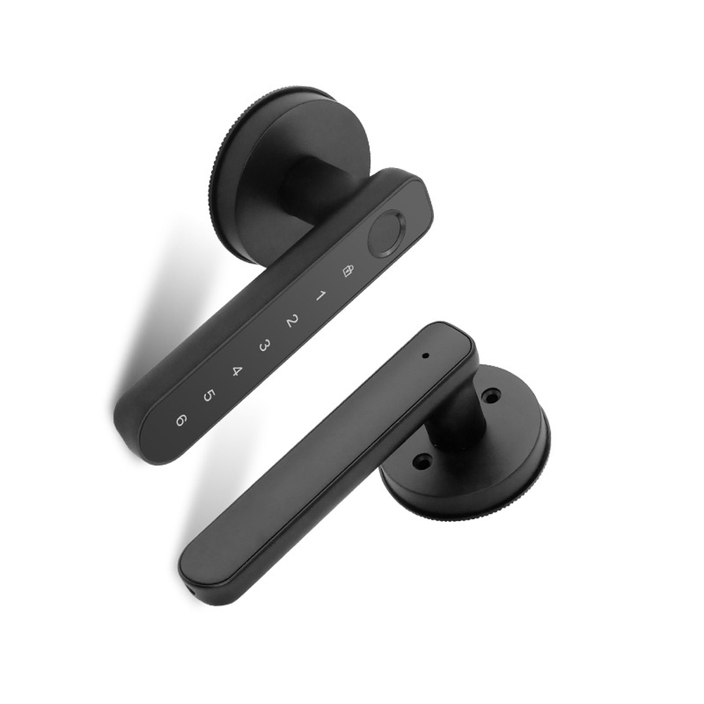 Smart Handle Lock with Fingerp - Smart Home Lock recension och pris