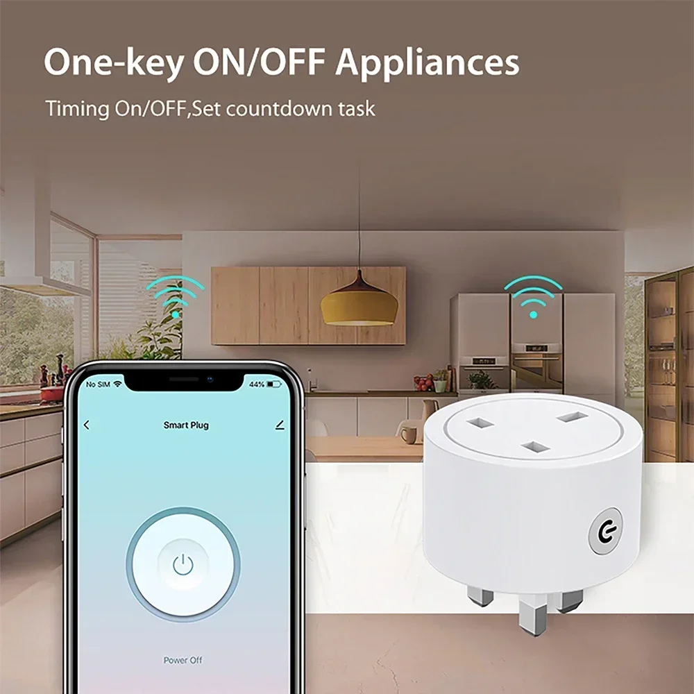 Zigbee Smart Plug 16A UK Socke - Smart Home Web recension och pris