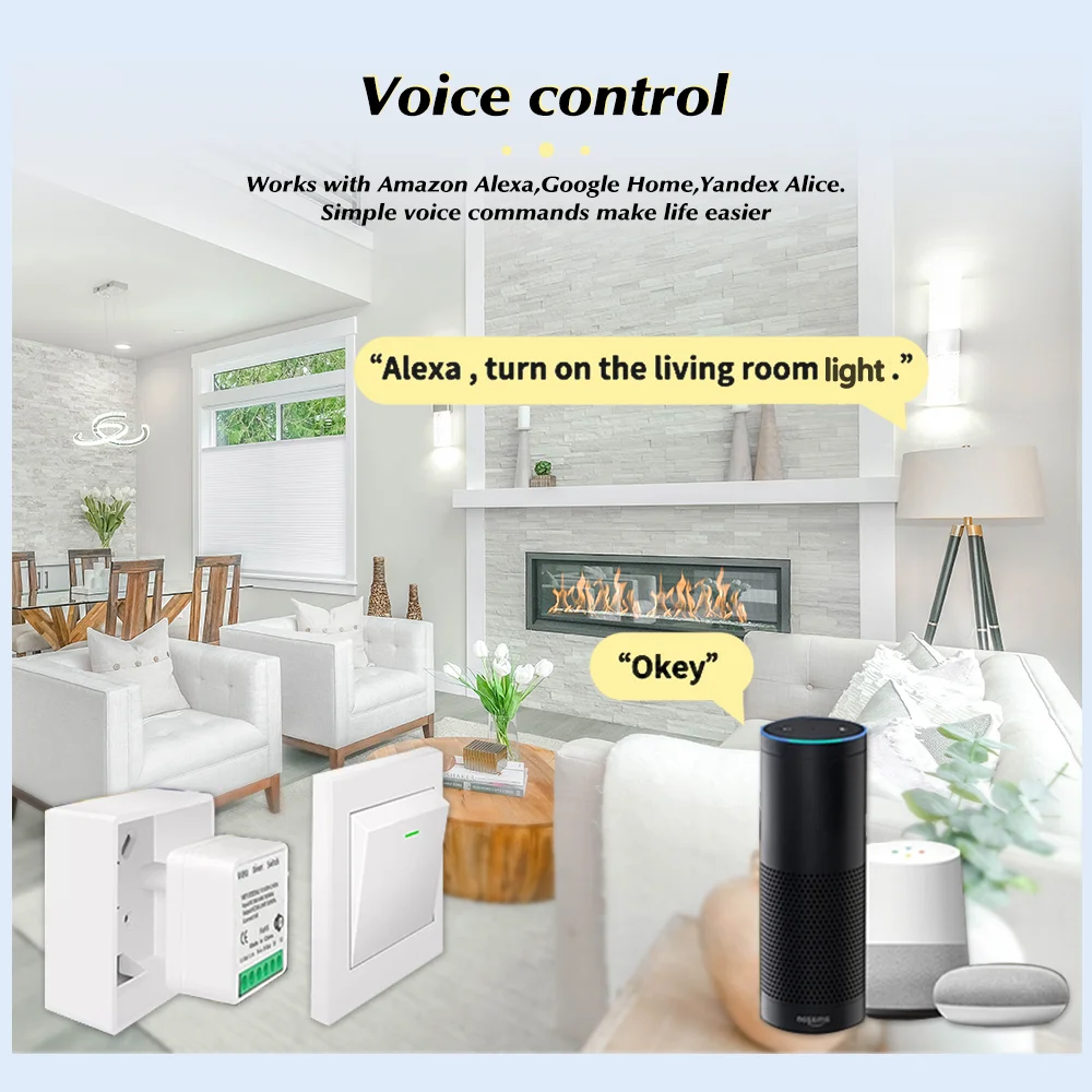 For Tuya Mini Smart WiFi Switc - Smart Home Villa recension och pris