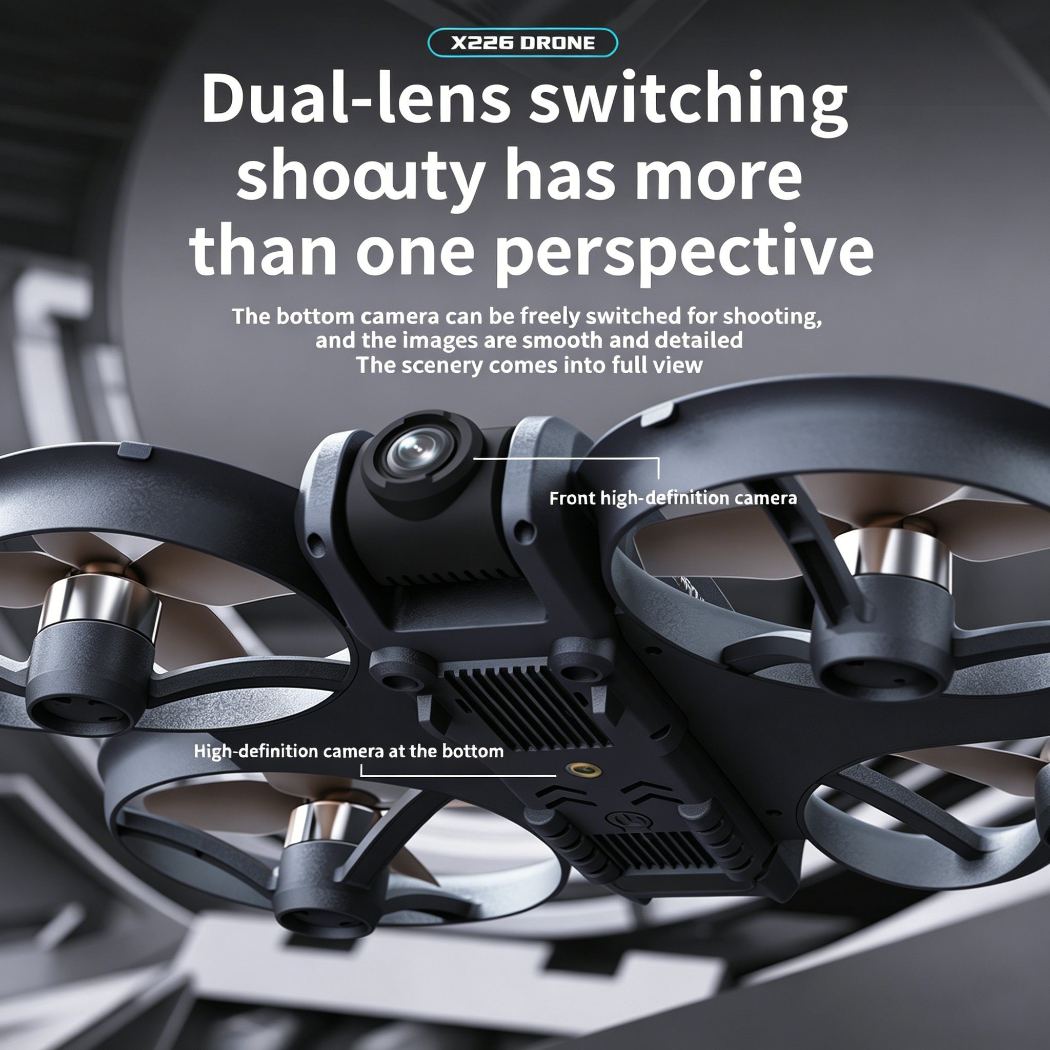 NEW X226 RC Drone 2.4G 5G WIFI - Smart Home Camera recension och pris