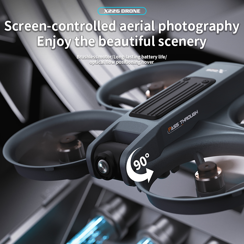 NEW X226 RC Drone 2.4G 5G WIFI - Smart Home Camera recension och pris