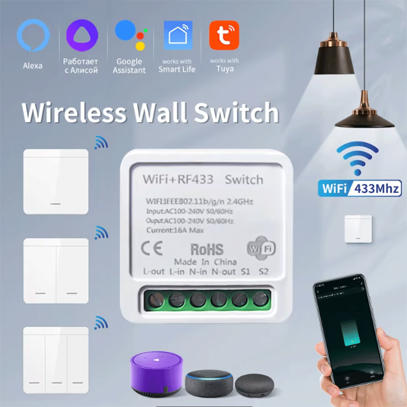 Tuya WiFi Smart Light Switch S - Smart Home Web recension och pris