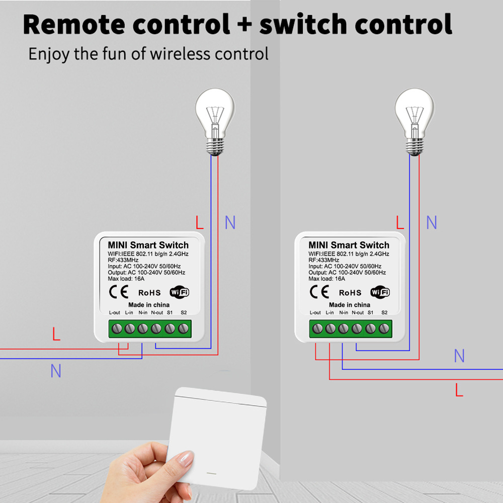 Tuya WiFi Smart Light Switch S - Smart Home Web recension och pris