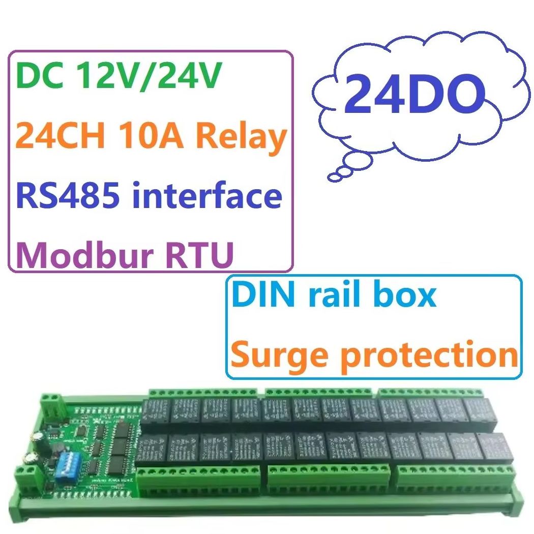 NC COM NO Dry Contact Output 2 - Smart Home With Plc recension och pris