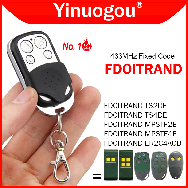 100% Clone FDOITRAND TS2DE TS4 - Smart Garage Door Opener recension och pris