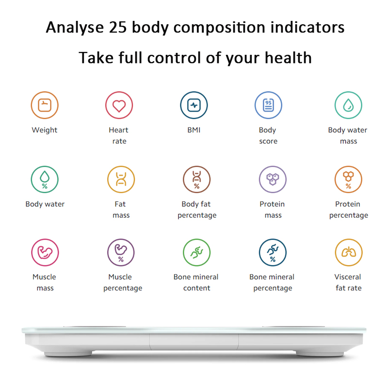 Xiaomi Body Fat Scale S400 Blu - Smart Home Zestaw recension och pris