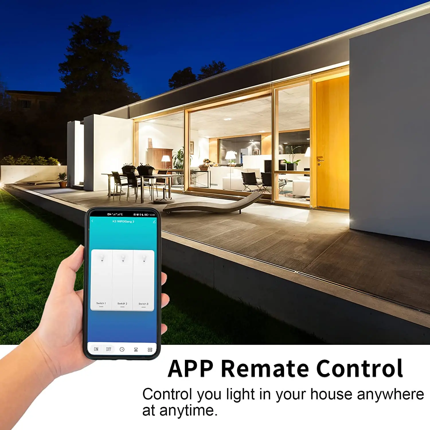 Tuya Wifi EU Smart Switches 1/ - Smart Home System recension och pris