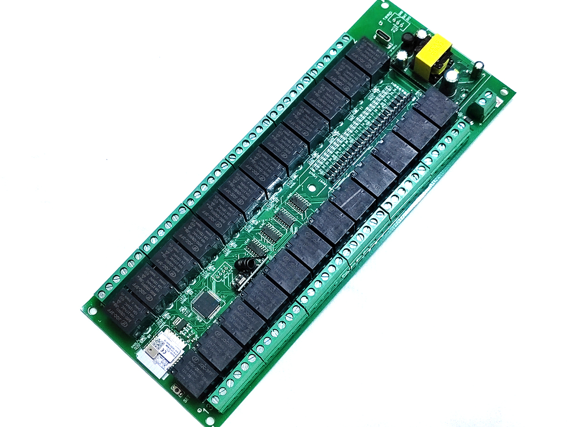 Relay Switch Module 24 Channel - Smart Home Control Panel recension och pris