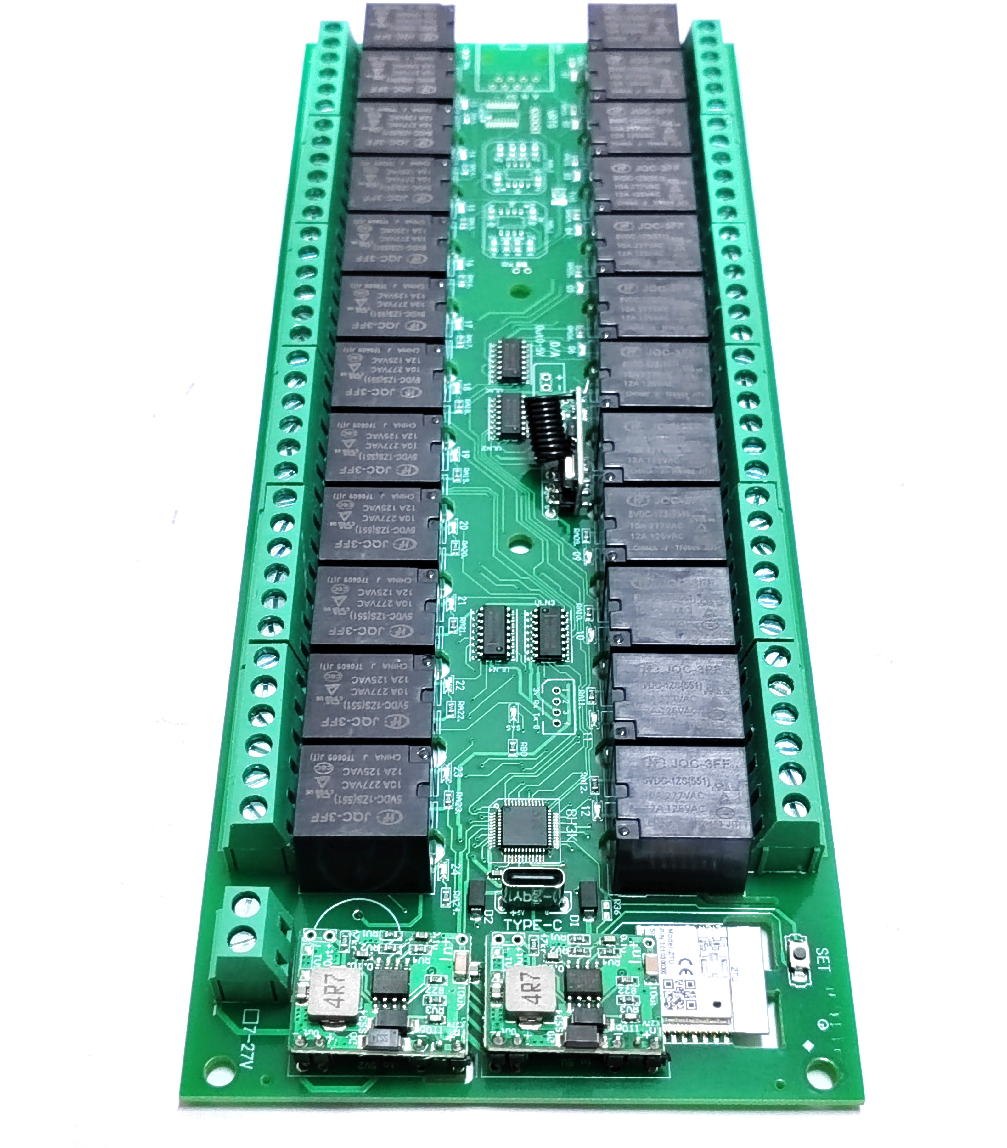 Relay Switch Module 24 Channel - Smart Home Control Panel recension och pris