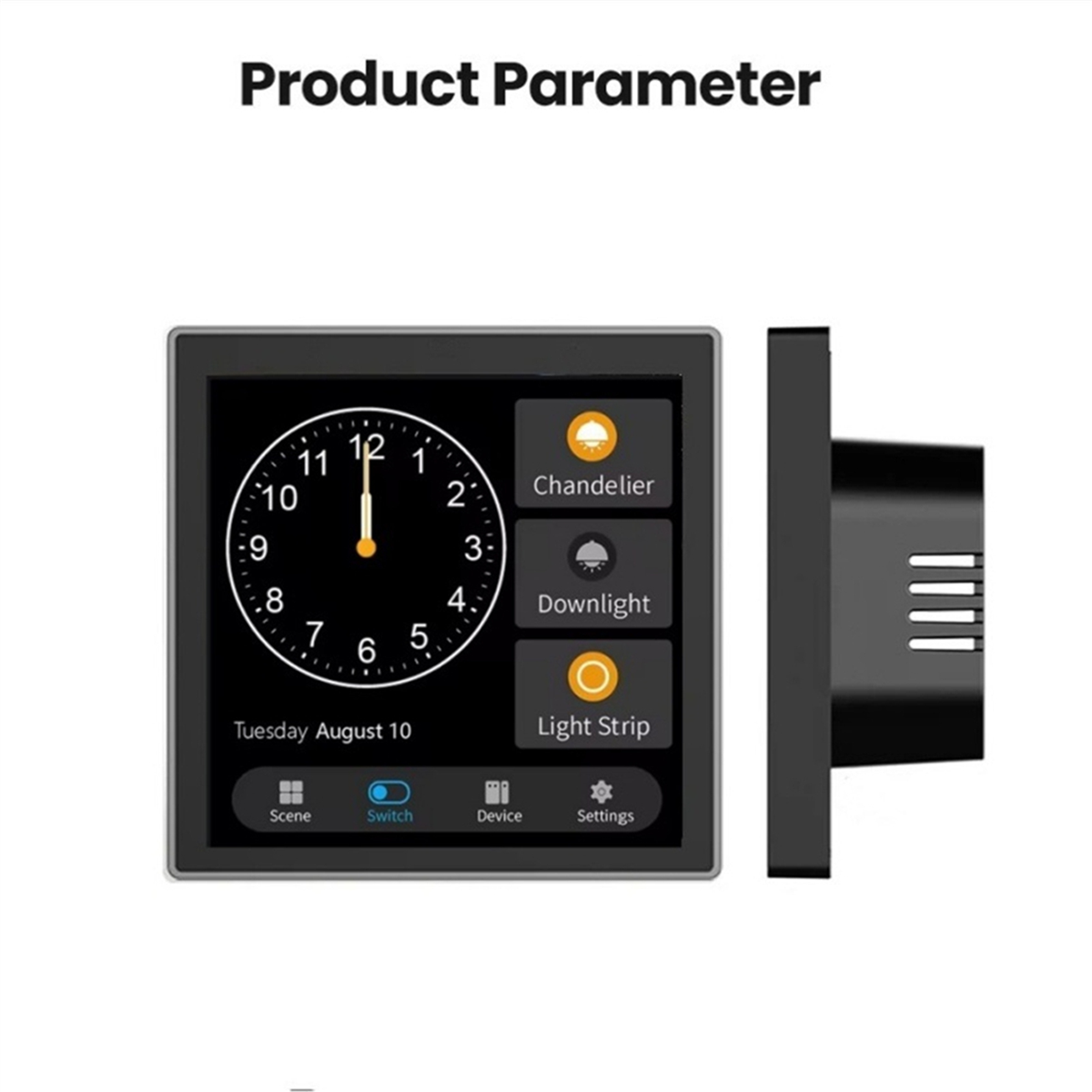 B04B-2X Tuya T3E Panel Switch  - Smart Home Control Panel recension och pris
