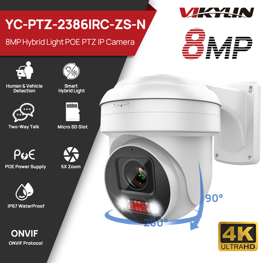 Vikylin PTZ 5X Optical Zoom 8M - Smart Home Microsoft recension och pris