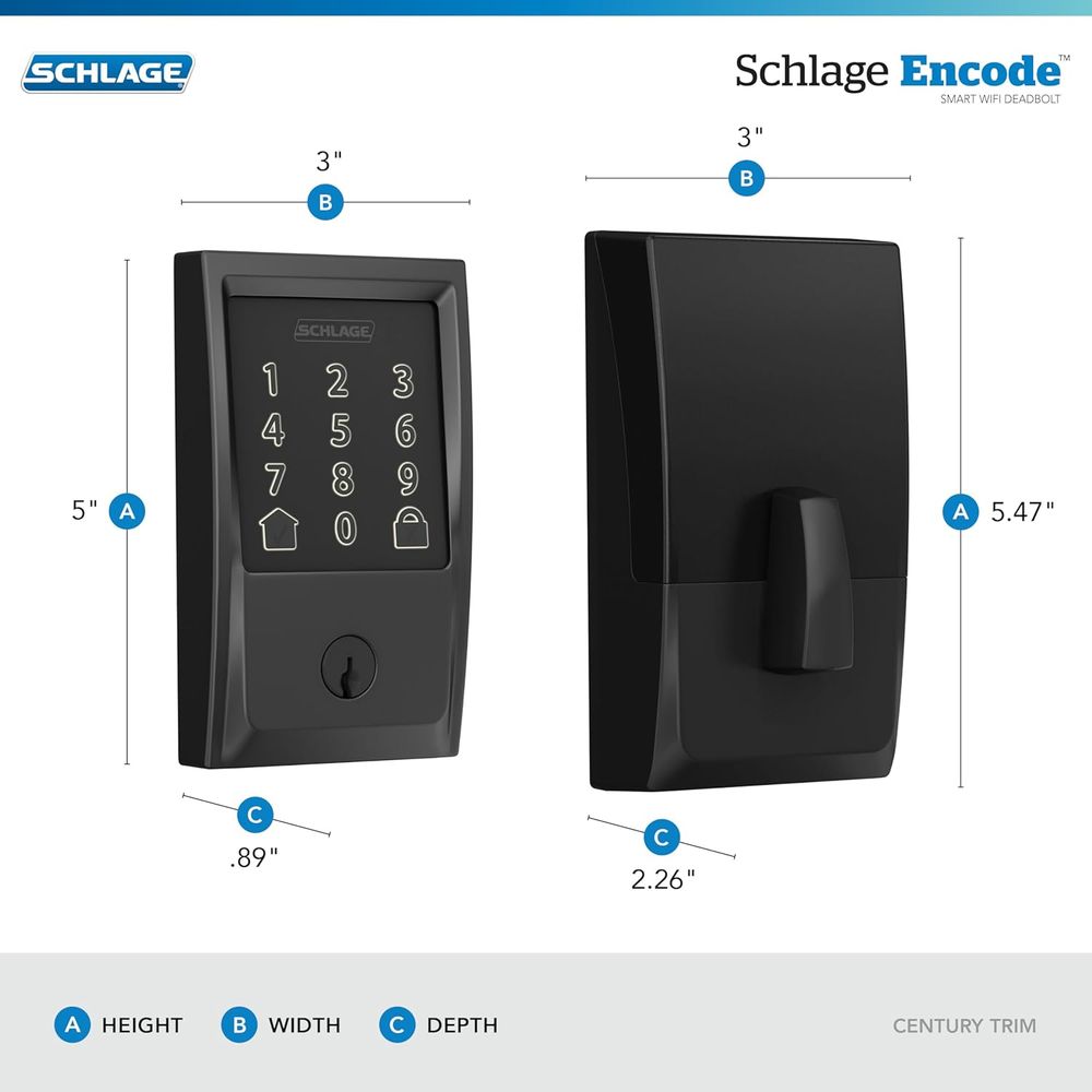 Encode Smart Wi-i Deadbolt Loc - Smart Home Lock recension och pris