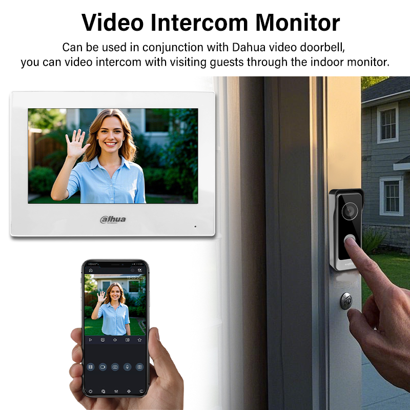 Dahua 2-Wire WiFi Indoor Monit - Smart Home Camera recension och pris