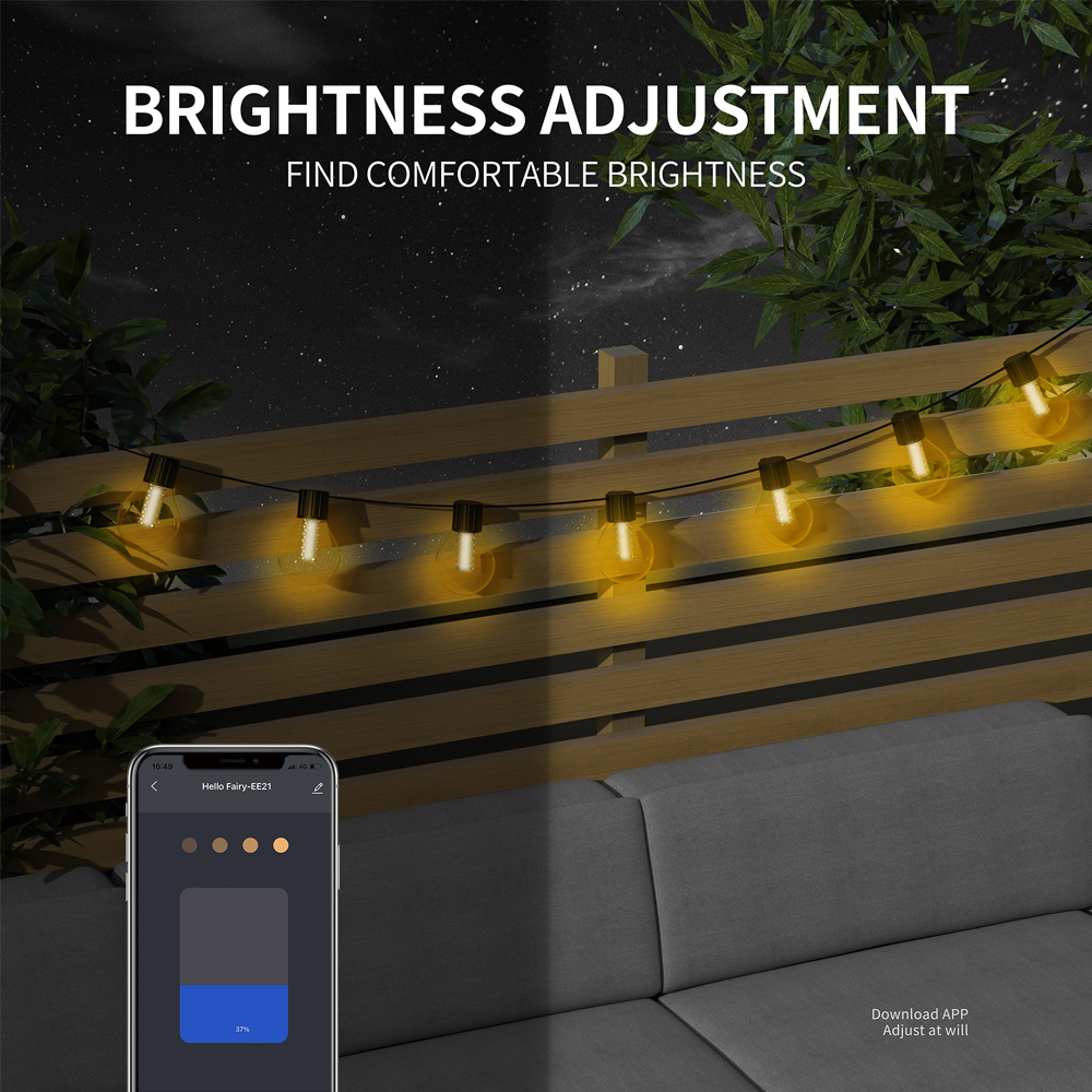 G40 Smart Outdoor DIY LED Stri - Voice Control Light Bulb recension och pris