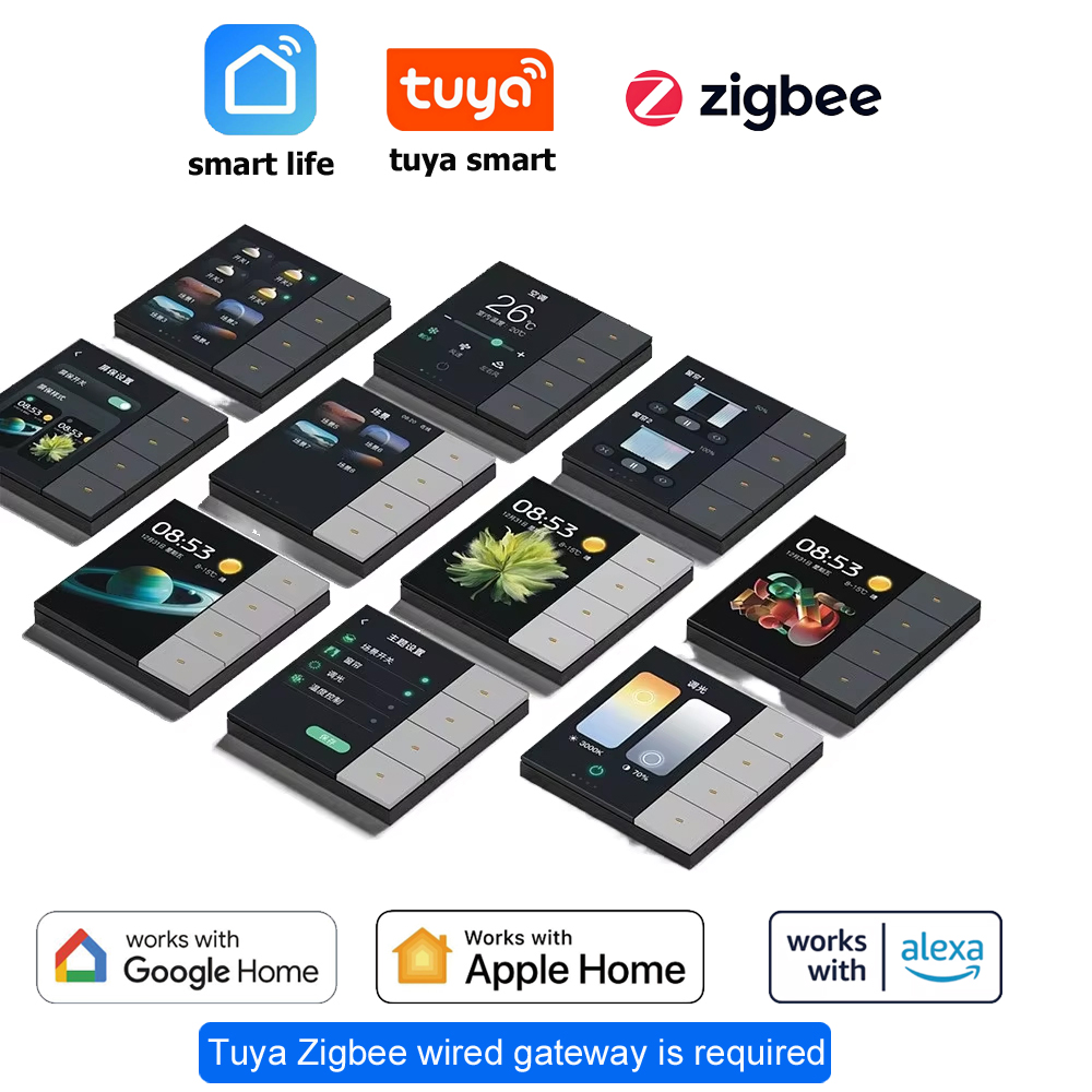 Tuya Zigbee Smart Switch 4 Gan - Smart Home System recension och pris