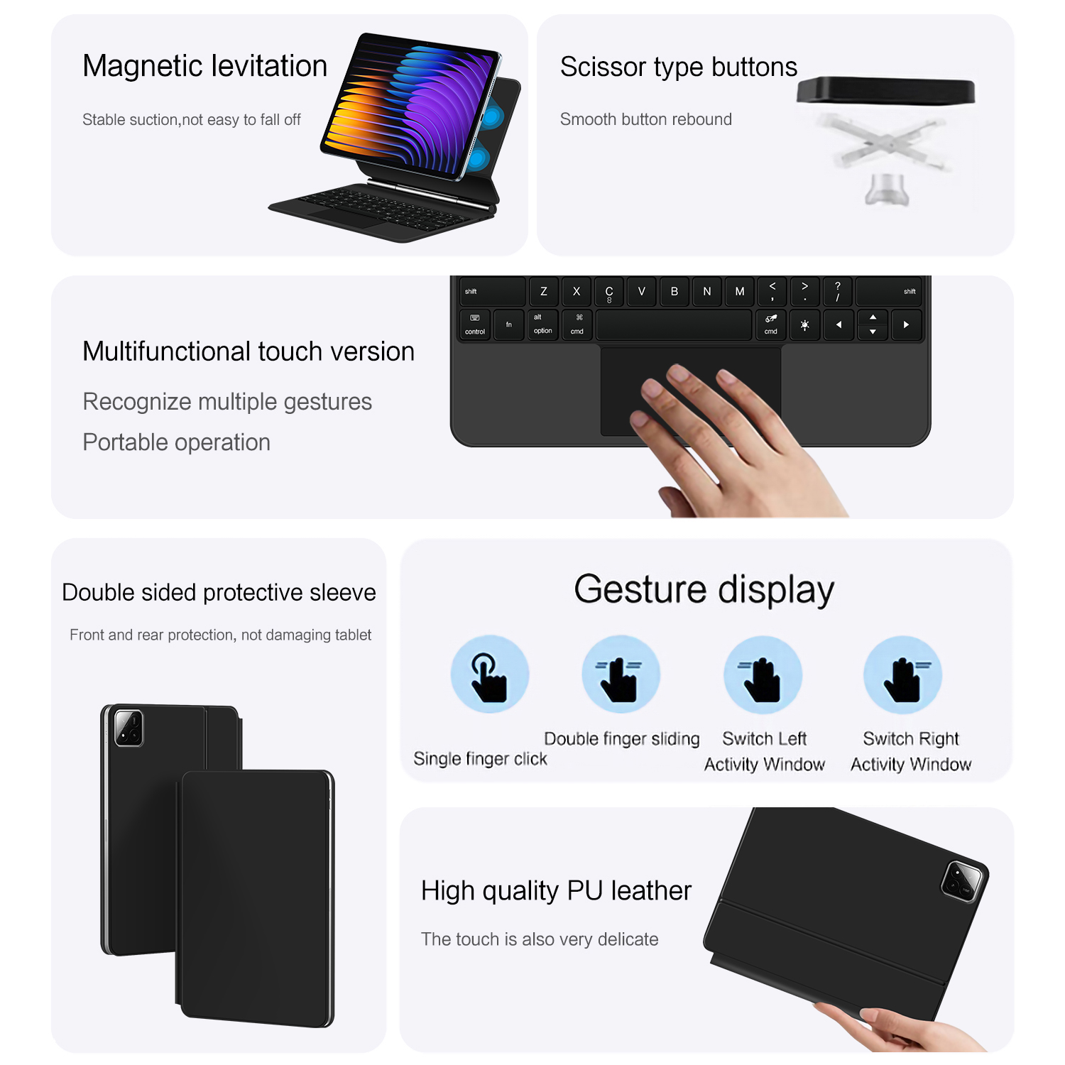 Magic Keyboard For Xiaomi Pad  - Smart Home Tablet recension och pris